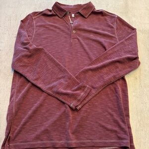 Men's Tommy Bahama Long-Sleeve Polo Shirt - Size M